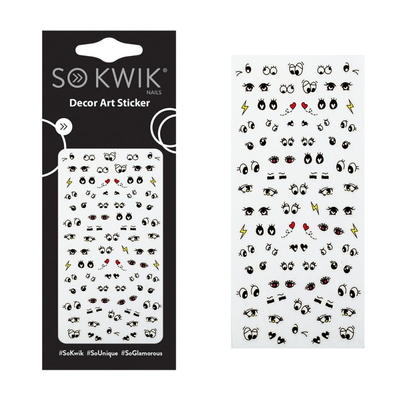 SoKwik - Ornamente Unghii Nail Art Sticker Cute 167