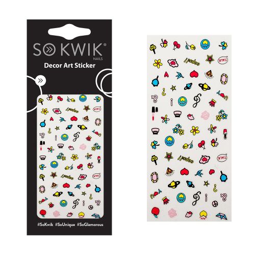 SoKwik - Ornamente Unghii - Nail Art Sticker - Cute 168