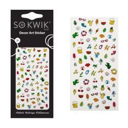 SoKwik - Ornamente Unghii - Nail Art Sticker - Cute 170
