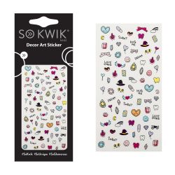 SoKwik - Ornamente Unghii - Nail Art Sticker - Cute 171