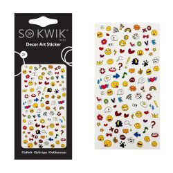 SoKwik - Ornamente Unghii - Nail Art Sticker - Cute 173