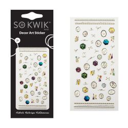 SoKwik - Ornamente Unghii - Nail Art Sticker - Jewel 177