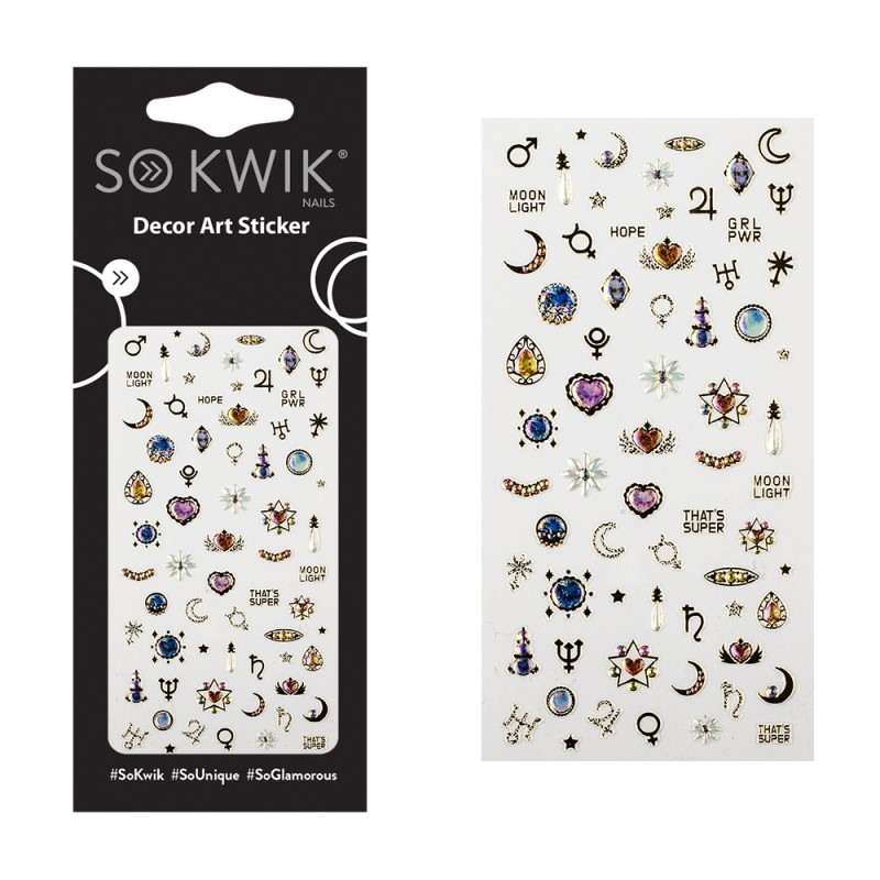 SoKwik - Ornamente Unghii Nail Art Sticker Jewel 179