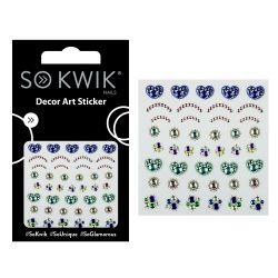SoKwik - Ornamente Unghii - Nail Art Sticker - Vivid 198
