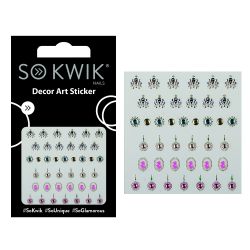 SoKwik - Ornamente Unghii - Nail Art Sticker - Vivid 199
