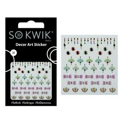 SoKwik - Ornamente Unghii - Nail Art Sticker - Vivid 200