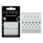 SoKwik - Ornamente Unghii Nail Art Sticker Vivid 201 SoKwik - Ornamente Unghii Nail Art Sticker Vivid 201