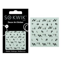 SoKwik - Ornamente Unghii - Nail Art Sticker - Dazzling 205