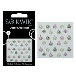 SoKwik - Ornamente Unghii - Nail Art Sticker - Dazzling 206
