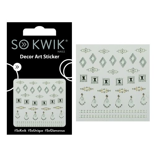 SoKwik - Ornamente Unghii - Nail Art Sticker - Dazzling 211