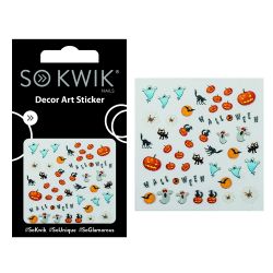 SoKwik - Ornamente Unghii - Nail Art Sticker - Halloween 217