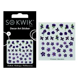 SoKwik - Ornamente Unghii - Nail Art Sticker - Flower 219