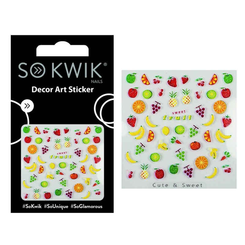 SoKwik - Ornamente Unghii - Nail Art Sticker - Cute 221