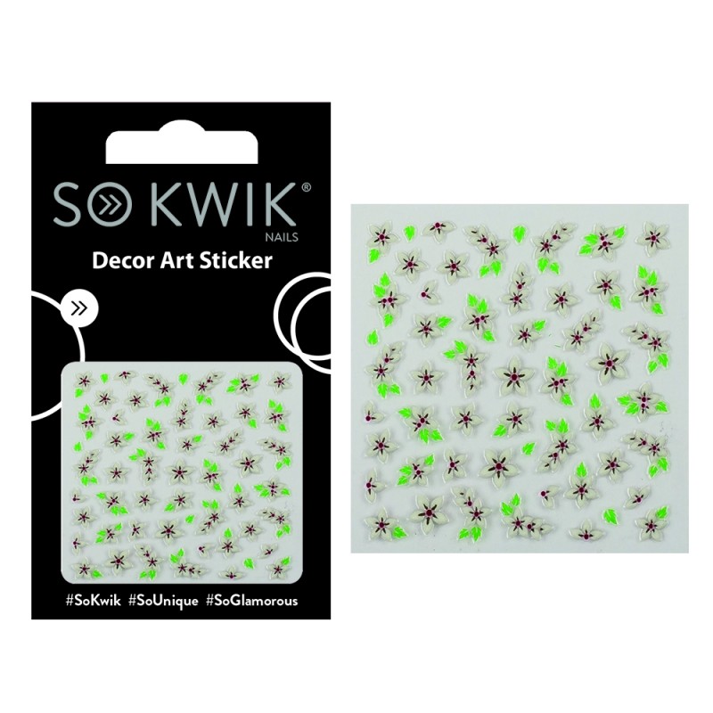 SoKwik - Ornamente Unghii Nail Art Sticker 3D 225 SoKwik - Ornamente Unghii Nail Art Sticker 3D 225