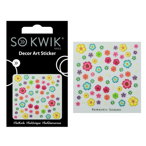 SoKwik - Ornamente Unghii - Nail Art Sticker - 3D 227