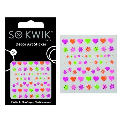 SoKwik - Ornamente Unghii - Nail Art Sticker - Neon 230