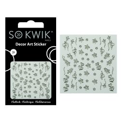 SoKwik - Ornamente Unghii - Nail Art Sticker - Antique 234
