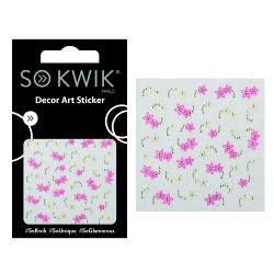 SoKwik - Ornamente Unghii - Nail Art Sticker - Flower 240