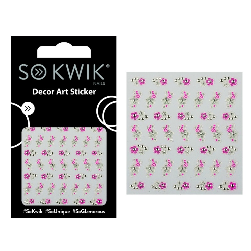 SoKwik - Ornamente Unghii Nail Art Sticker Flower 241