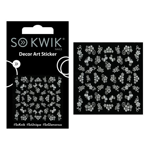 SoKwik - Ornamente Unghii - Nail Art Sticker - Flower 242