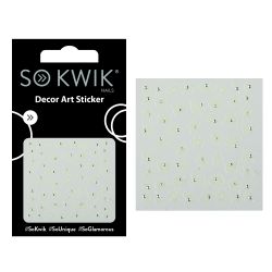 SoKwik - Ornamente Unghii - Nail Art Sticker - Flower 244