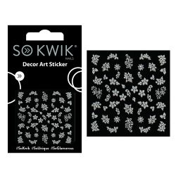 SoKwik - Ornamente Unghii - Nail Art Sticker - Flower 245