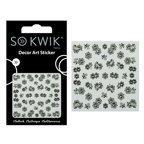 SoKwik - Ornamente Unghii - Nail Art Sticker - Flower 249
