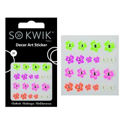 SoKwik - Ornamente Unghii - Nail Art Sticker - Flower 251