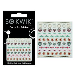 SoKwik - Ornamente Unghii - Nail Art Sticker - Jewel 257