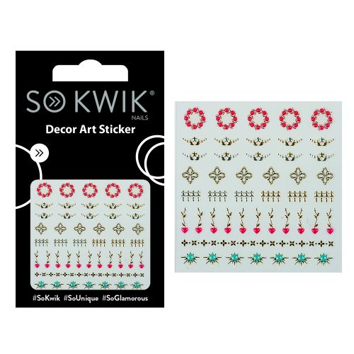SoKwik - Ornamente Unghii - Nail Art Sticker - Jewel 259