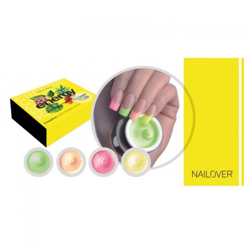 Nailover - Creative Builder Color Gel Kit - Energy