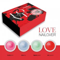Nailover - Creative Buider Color Gel Kit - Love