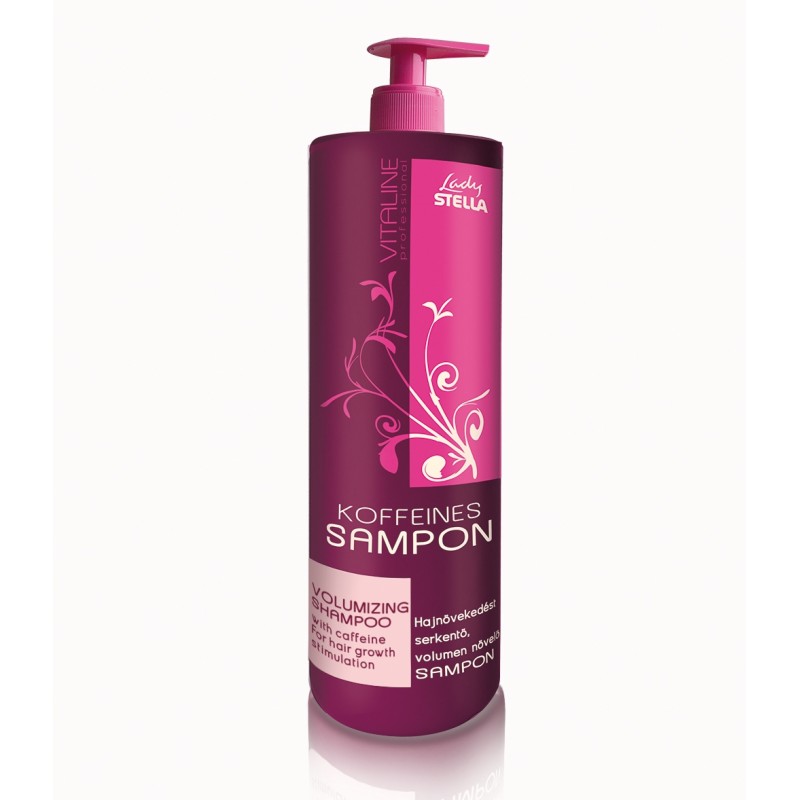 Vitaline Pink - Sampon pentru Volum cu Extract de Cofeina (1000ml) Vitaline Pink - Sampon pentru Volum cu Extract de Cofeina (1000ml)