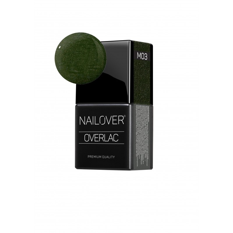 Nailover - Overlac Color Gel Metal - M03 (8ml) Nailover - Overlac Color Gel Metal - M03 (8ml)
