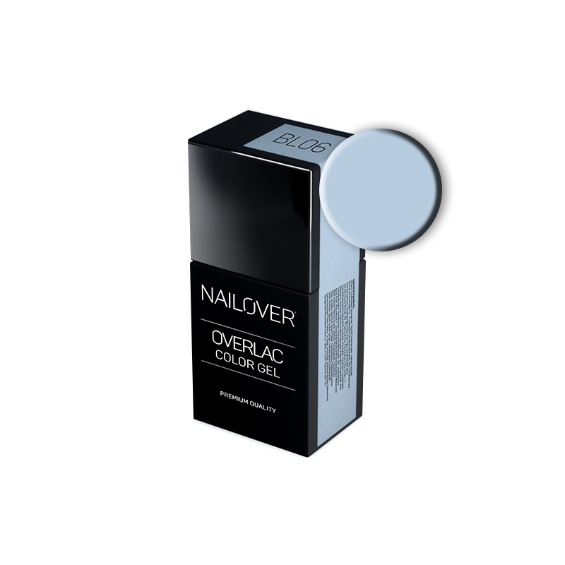 Nailover - Overlac Color Gel - BL06 (15ml) Nailover - Overlac Color Gel - BL06 (15ml)