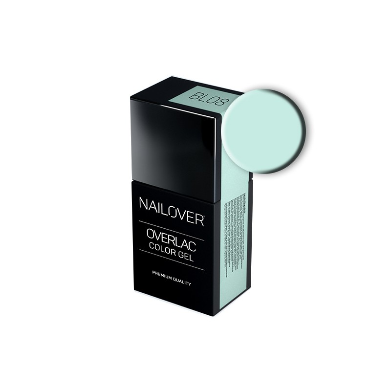 Nailover - Overlac Color Gel - BL08 (15ml) Nailover - Overlac Color Gel - BL08 (15ml)