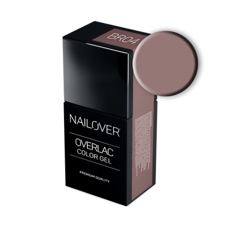 Nailover - Overlac Color Gel - BR04 (15ml)