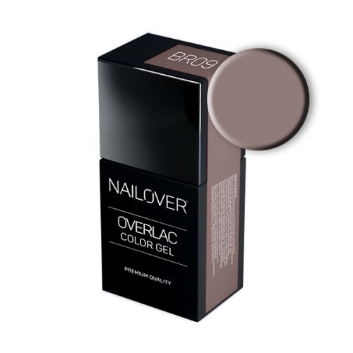 Nailover - Overlac Color Gel - BR09 (15ml)