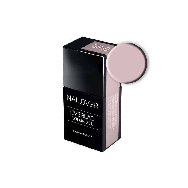 Nailover - Overlac Color Gel - BR10 (15ml) Nailover - Overlac Color Gel - BR10 (15ml)