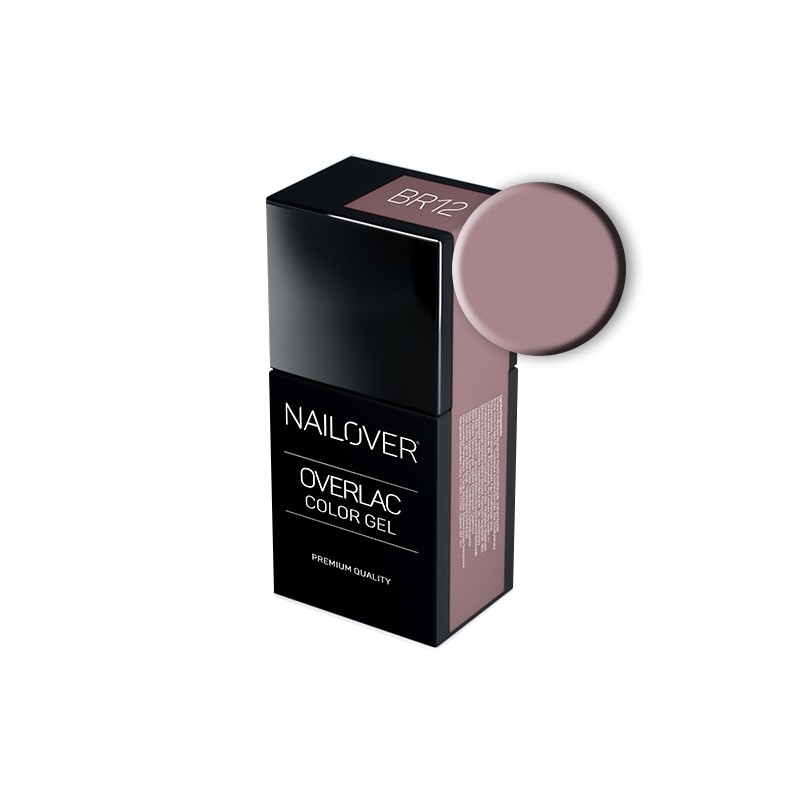 Nailover - Overlac Color Gel - BR12 (15ml)