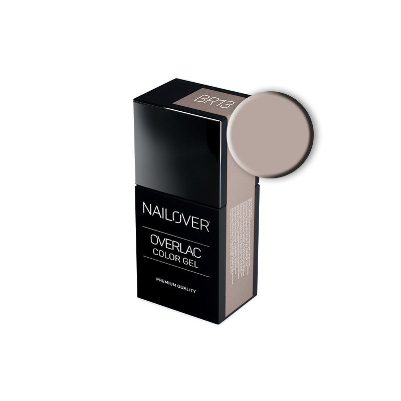 Nailover - Overlac Color Gel - BR13 (15ml) Nailover - Overlac Color Gel - BR13 (15ml)