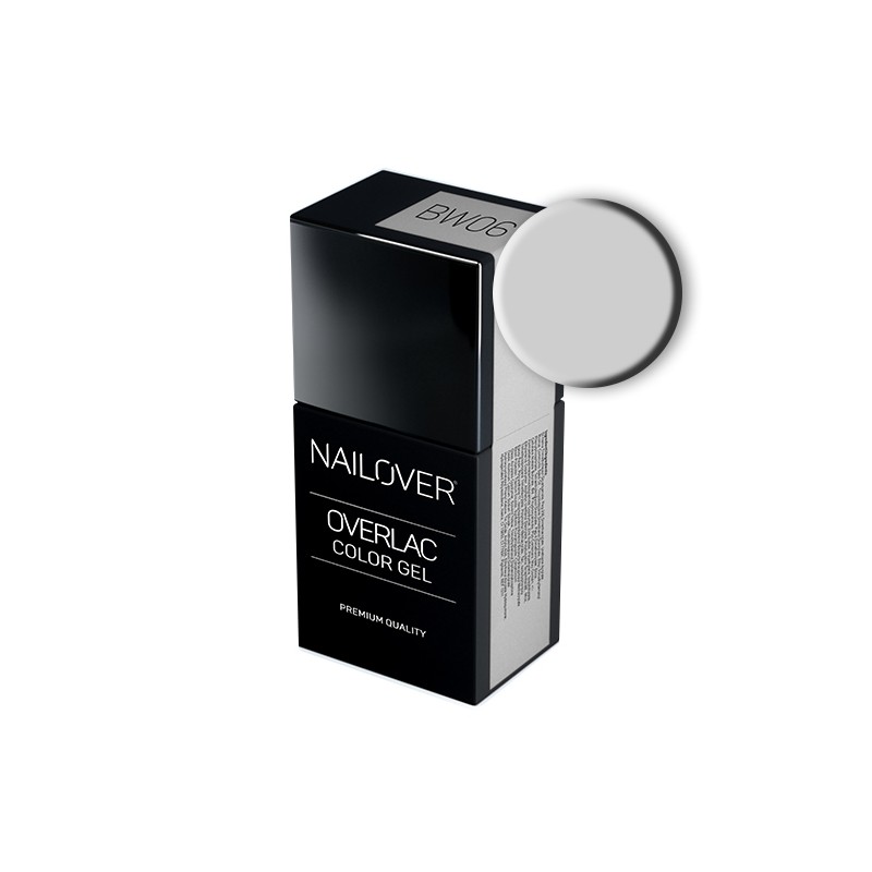 Nailover - Overlac Color Gel - BW06 (15ml) Nailover - Overlac Color Gel - BW06 (15ml)