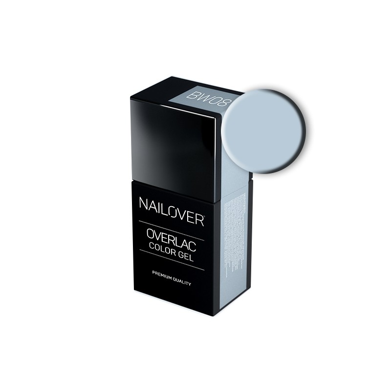 Nailover - Overlac Color Gel - BW08 (15ml) Nailover - Overlac Color Gel - BW08 (15ml)