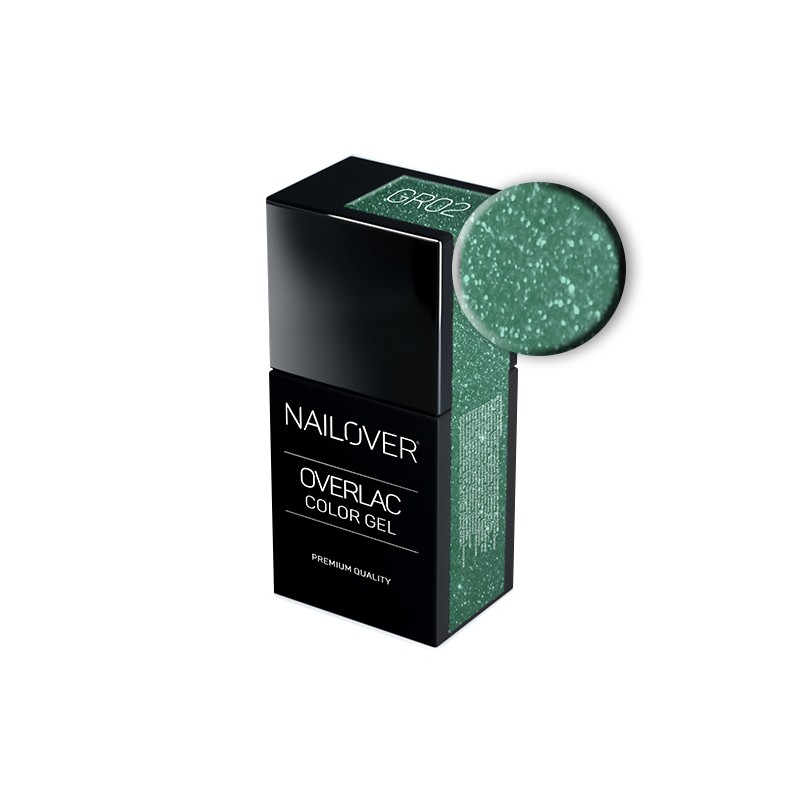 Nailover - Overlac Color Gel - GR02 (15ml) Nailover - Overlac Color Gel - GR02 (15ml)