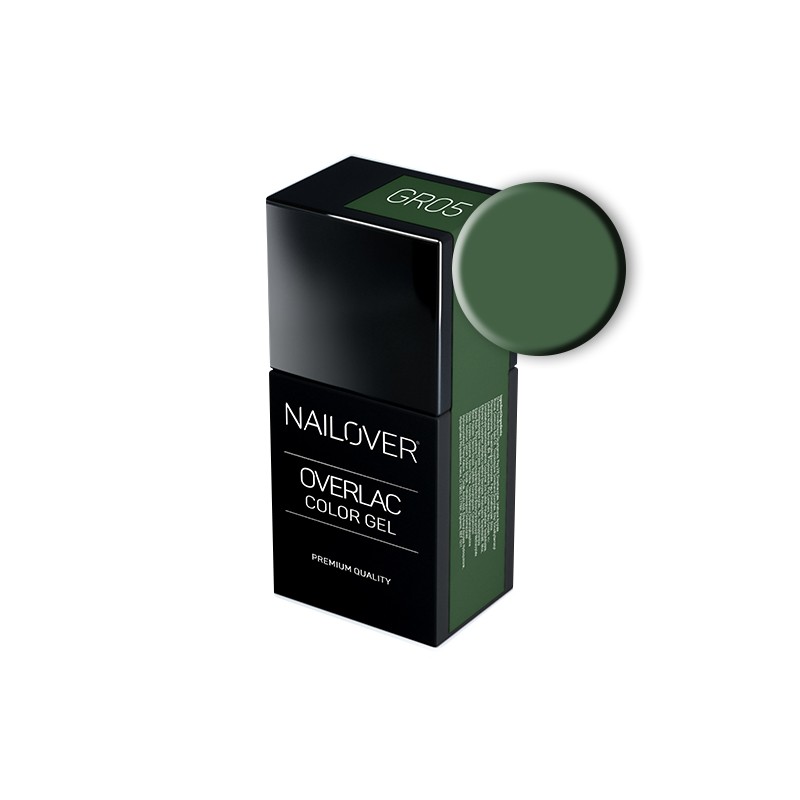 Nailover - Overlac Color Gel - GR05 (15ml) Nailover - Overlac Color Gel - GR05 (15ml)