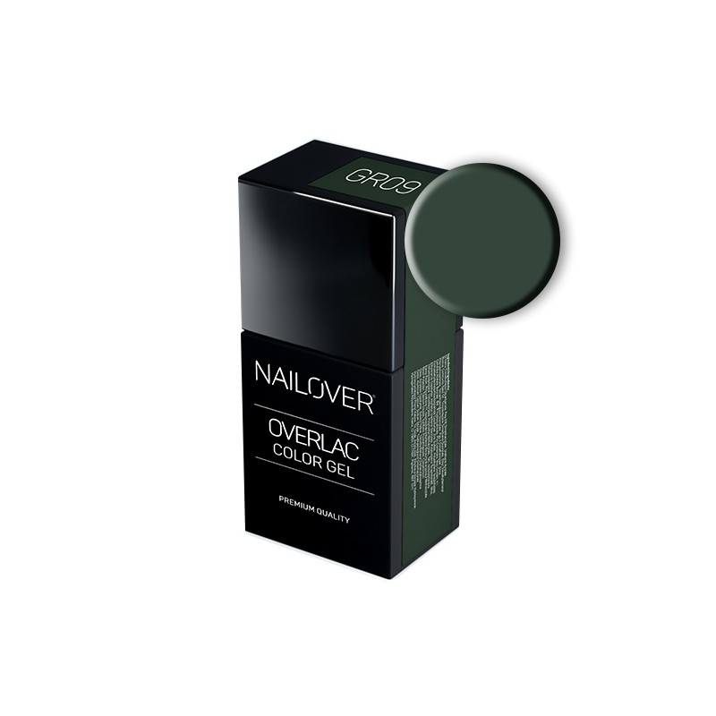 Nailover - Overlac Color Gel - GR09 (15ml) Nailover - Overlac Color Gel - GR09 (15ml)