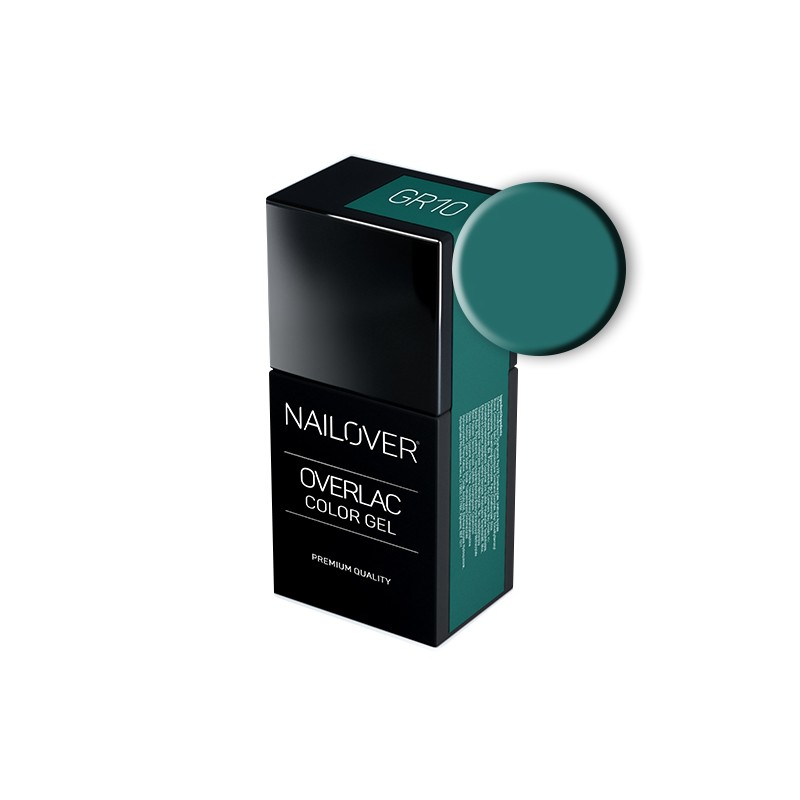 Nailover - Overlac Color Gel - GR10 (15ml) Nailover - Overlac Color Gel - GR10 (15ml)