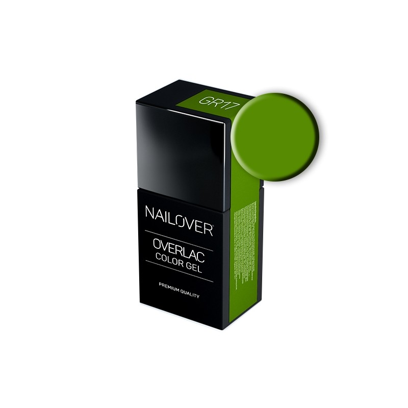 Nailover - Overlac Color Gel - GR17 (15ml) Nailover - Overlac Color Gel - GR17 (15ml)