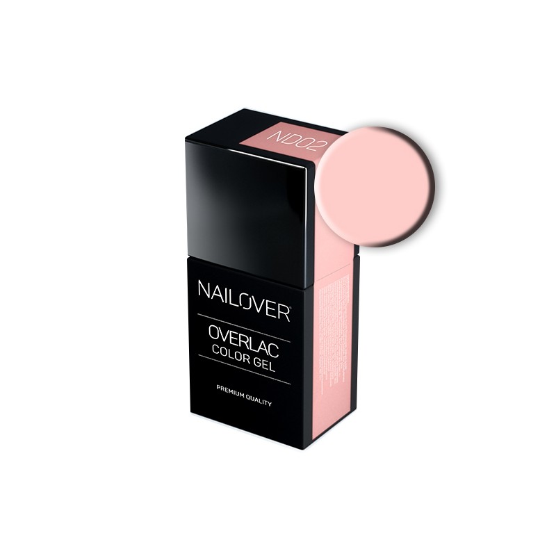 Nailover - Overlac Color Gel - ND02 (15ml) Nailover - Overlac Color Gel - ND02 (15ml)