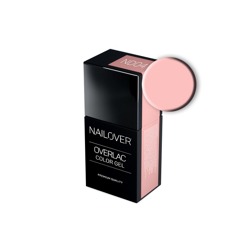 Nailover - Overlac Color Gel - ND04 (15ml) Nailover - Overlac Color Gel - ND04 (15ml)